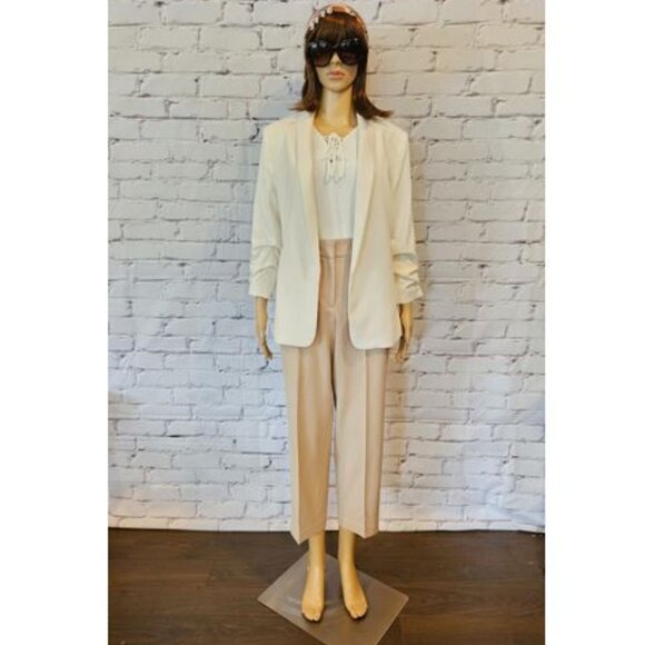 NWOT!!! RW&Co., Beige colour wide leg cropped pants - Picture 11 of 13